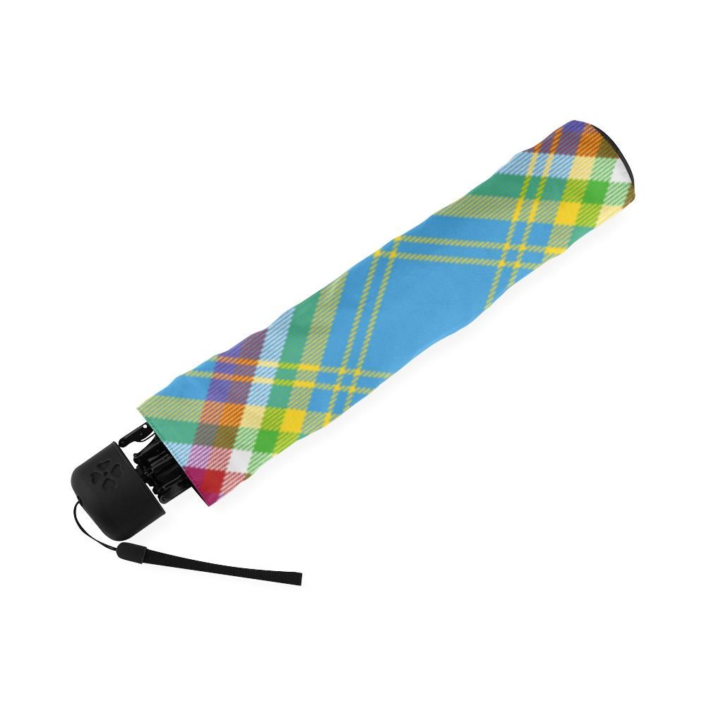 Yukon Of Canada Tartan Plaid Umbrellas