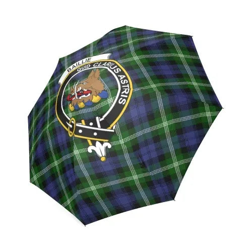 Baillie Modern Tartan Crest Umbrellas