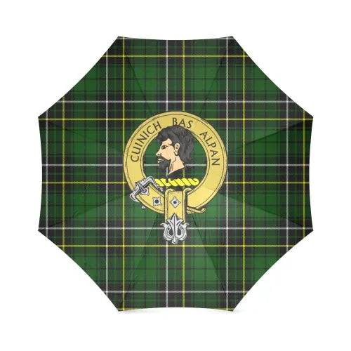 Macalpine Modern Tartan Crest Umbrellas