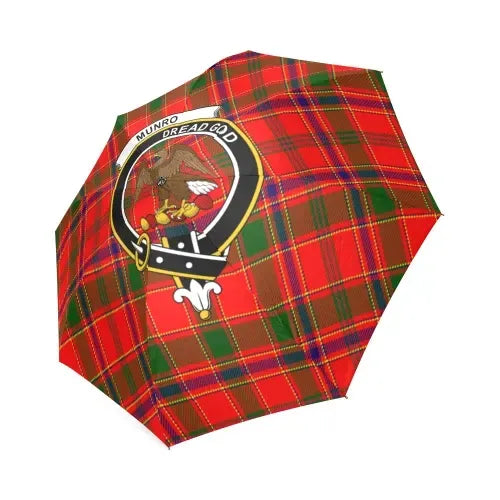 Munro Modern Tartan Crest Umbrellas