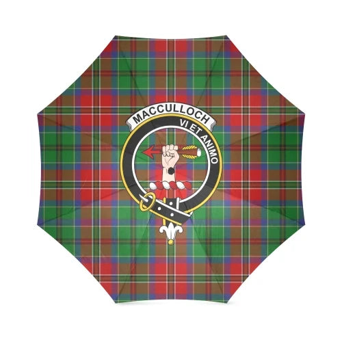 Macculloch Tartan Crest Umbrellas