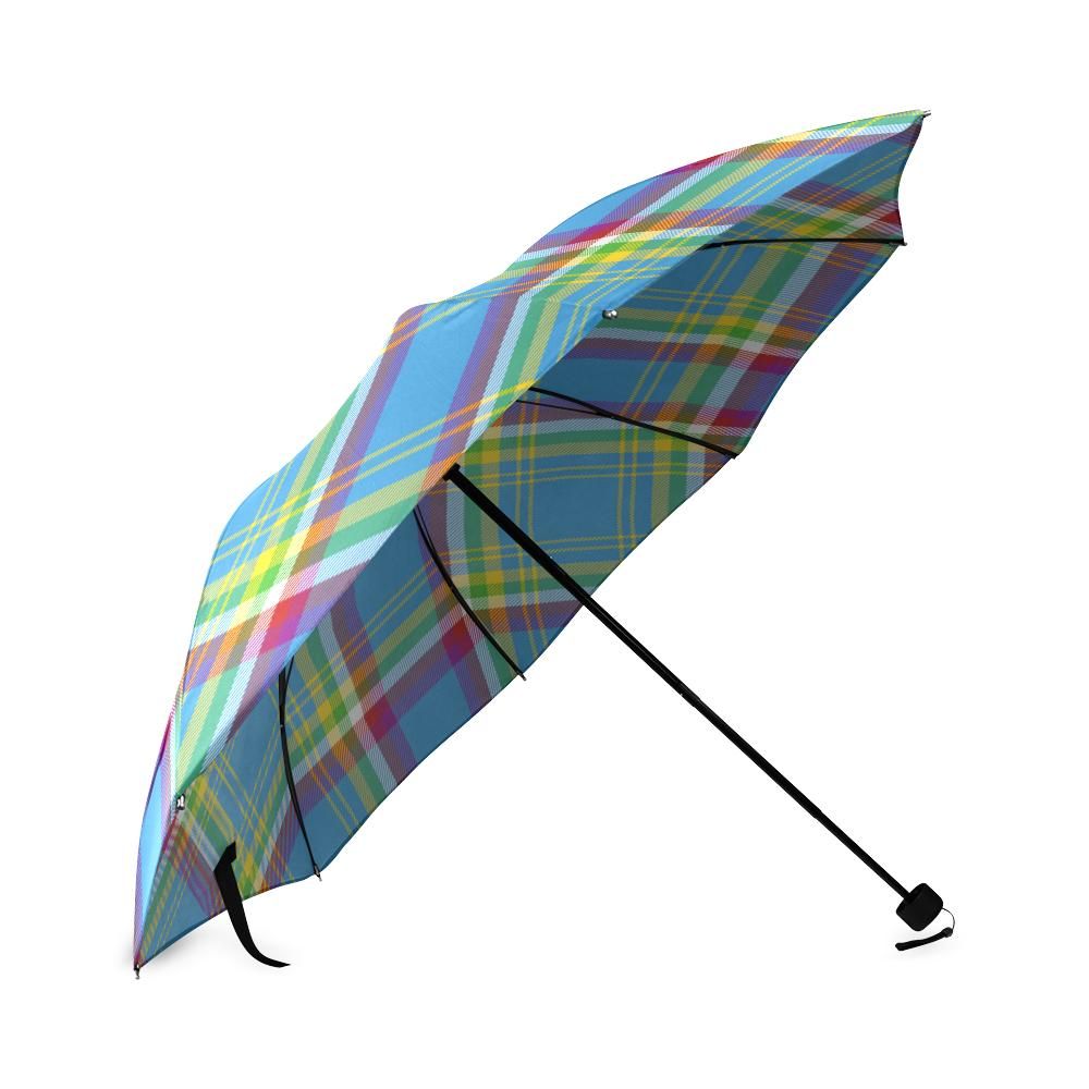 Yukon Of Canada Tartan Plaid Umbrellas