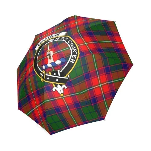 Charteris District Tartan Crest Umbrellas