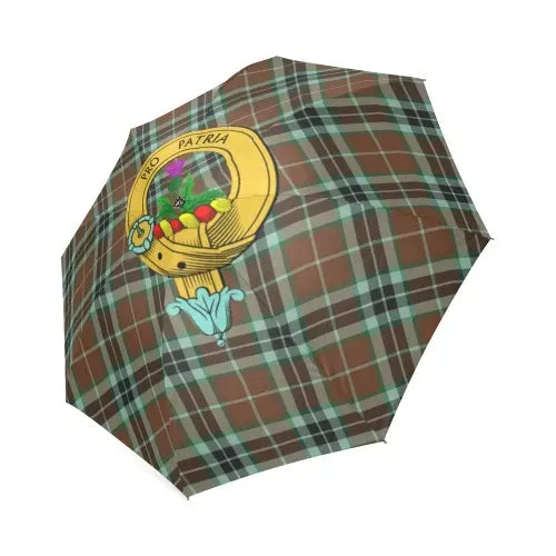 Thomson Hunting Modern Tartan Crest Umbrellas