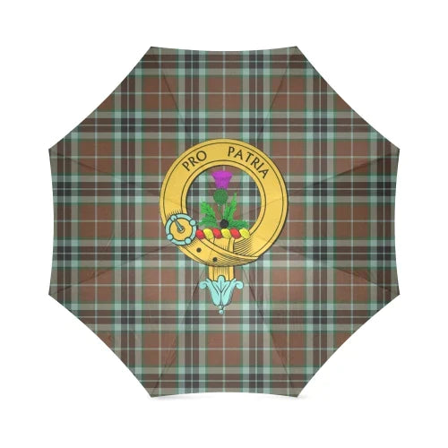 Thomson Hunting Modern Tartan Crest Umbrellas