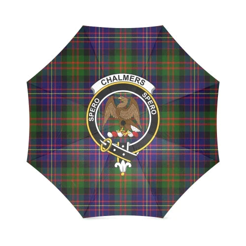 Chalmers Modern Tartan Crest Umbrellas