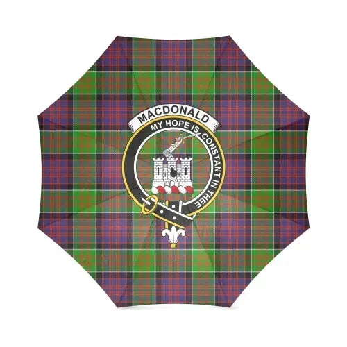 Macdonald Of Clan Ranald Tartan Crest Umbrellas