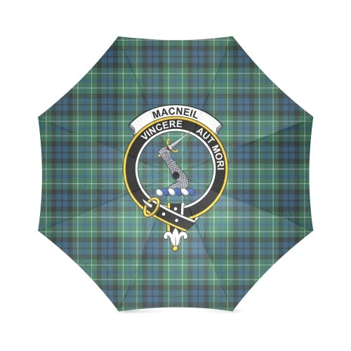 Macneil Of Colonsay Tartan Crest Umbrellas