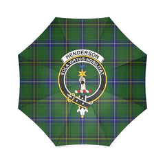 Henderson Modern Tartan Crest Umbrellas