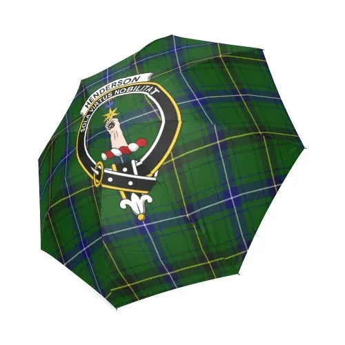 Henderson Modern Tartan Crest Umbrellas