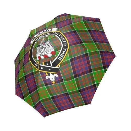 Macdonald Of Clan Ranald Tartan Crest Umbrellas