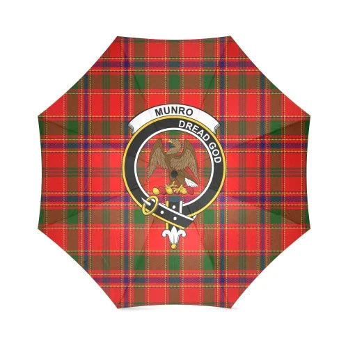 Munro Modern Tartan Crest Umbrellas