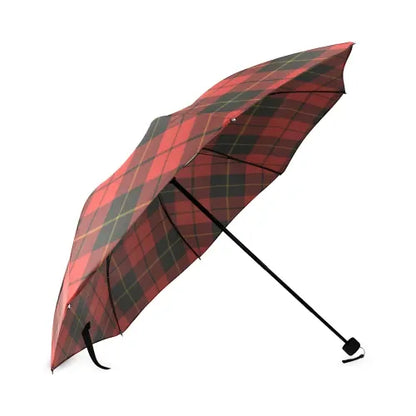 Wallace Weathered Tartan Crest Umbrellas