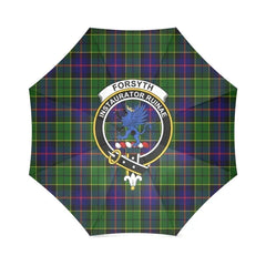 Forsyth Modern Tartan Crest Umbrellas