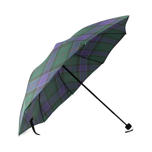 Sinclair Hunting Modern Tartan Crest Umbrellas