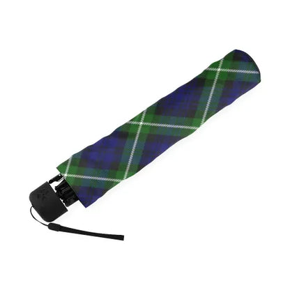 Lamont Modern Tartan Crest Umbrellas