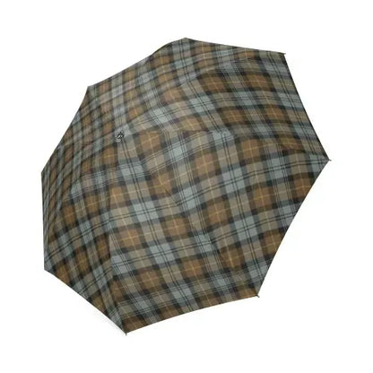 Gordon Weathered Tartan Plaid Umbrellas