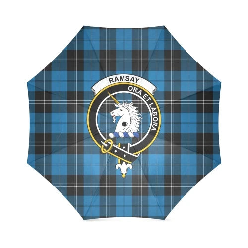 Ramsay Blue Ancient Tartan Crest Umbrellas