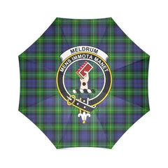 Meldrum Tartan Crest Umbrellas