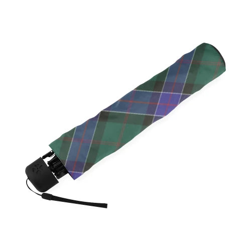 Sinclair Hunting Modern Tartan Crest Umbrellas