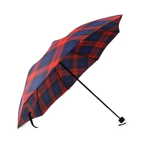 Maclachlan Modern Tartan Crest Umbrellas