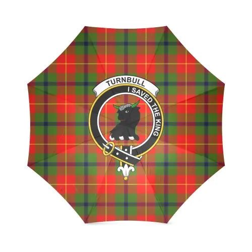 Turnbull Tartan Crest Umbrellas