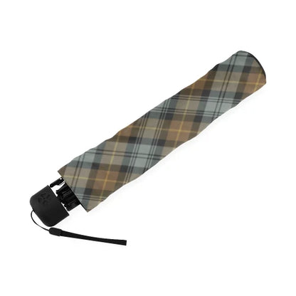 Gordon Weathered Tartan Plaid Umbrellas