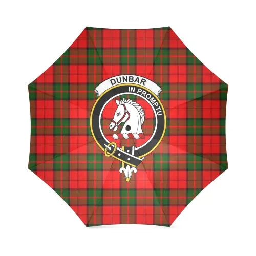 Dunbar Modern Tartan Crest Umbrellas