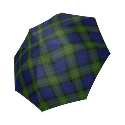 Gunn Modern Tartan Plaid Umbrellas