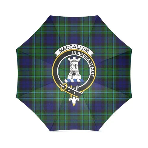 Maccallum Modern Tartan Crest Umbrellas