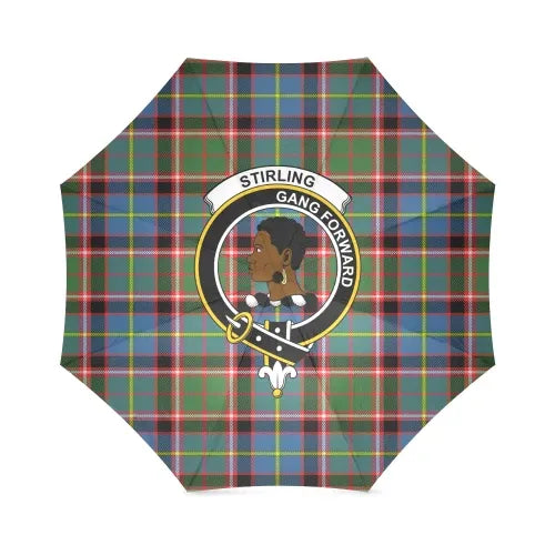 Stirling (Of Keir) Tartan Crest Umbrellas