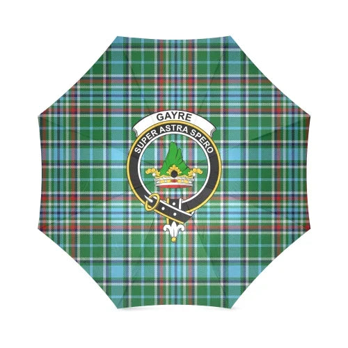 Gayre Tartan Crest Umbrellas