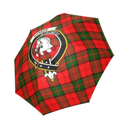 Dunbar Modern Tartan Crest Umbrellas