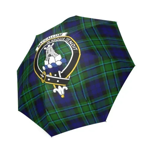 Maccallum Modern Tartan Crest Umbrellas