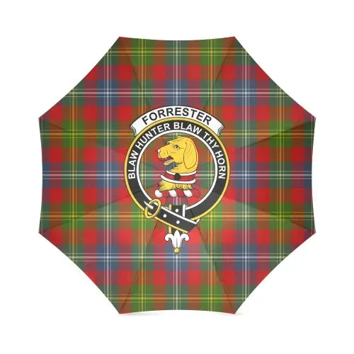 Forrester Tartan Crest Umbrellas