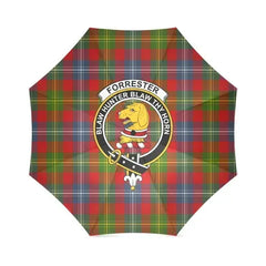 Forrester Tartan Crest Umbrellas