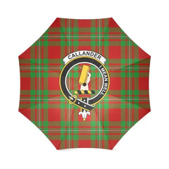 Callander Modern Tartan Crest Umbrellas