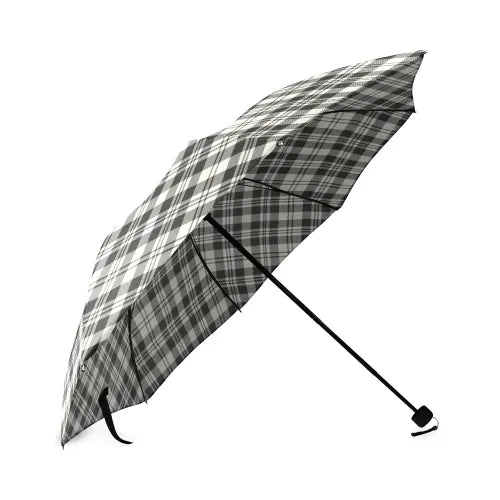 Scott Black & White Ancient Tartan Plaid Umbrellas