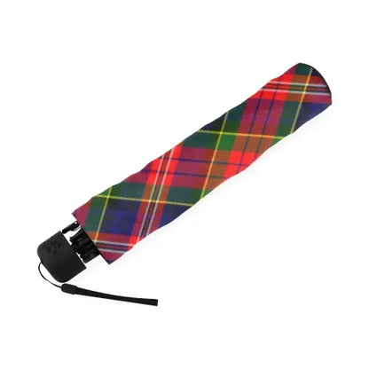 Macpherson Modern Tartan Crest Umbrellas