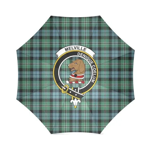 Melville Tartan Crest Umbrellas