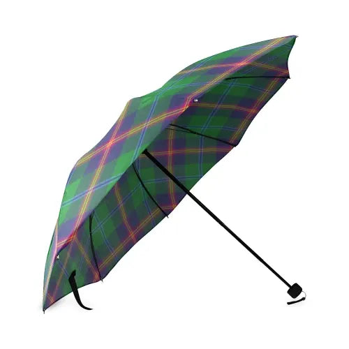 Young Modern Tartan Plaid Umbrellas