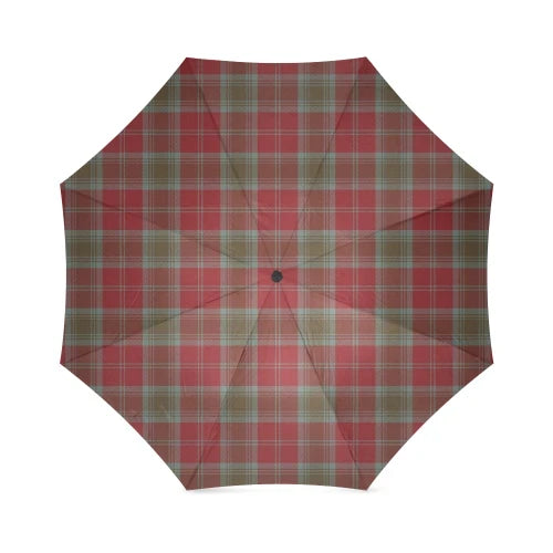 Lindsay Weathered Tartan Plaid Umbrellas