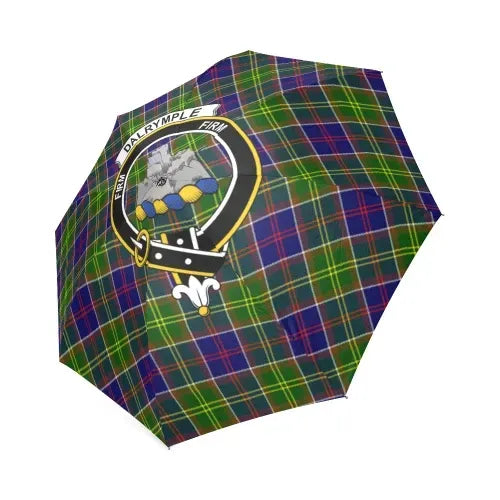 Dalrymple Tartan Crest Umbrellas