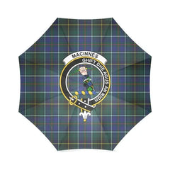 Macinnes Modern Tartan Crest Umbrellas