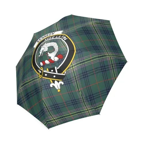 Kennedy Modern Tartan Crest Umbrellas