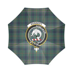 Kennedy Modern Tartan Crest Umbrellas