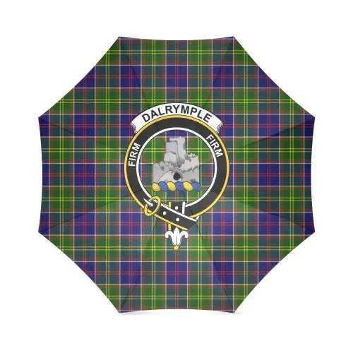 Dalrymple Tartan Crest Umbrellas