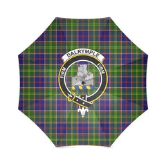Dalrymple Tartan Crest Umbrellas