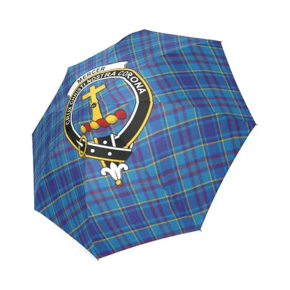 Mercer Modern Tartan Crest Umbrellas