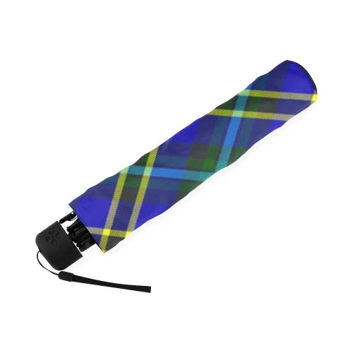 Weir Modern Tartan Crest Umbrellas